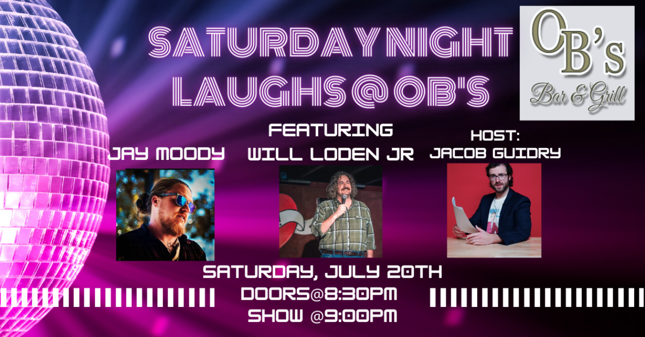 LCC Presents: Saturday Night Laughs! w Headliner Will Loden (Shane Gillis, Comedy Mothership)
