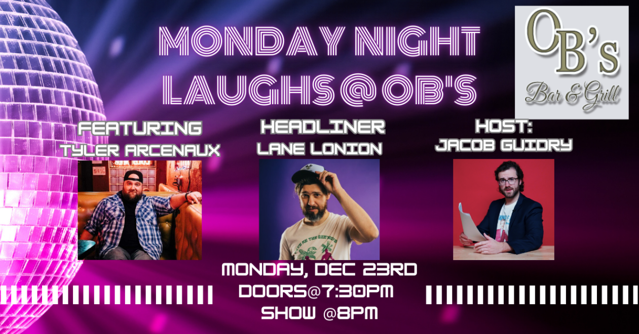 Monday Night Laughs at OB's