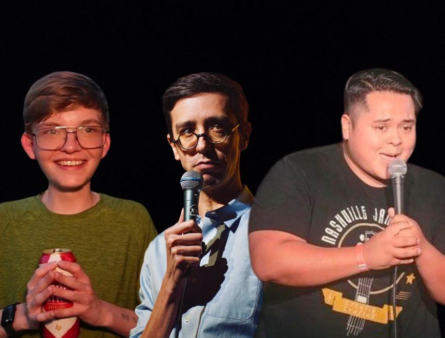 Ric Diez, Heath Cordes, and Enrique Chacon ( as seen on Kill Tony